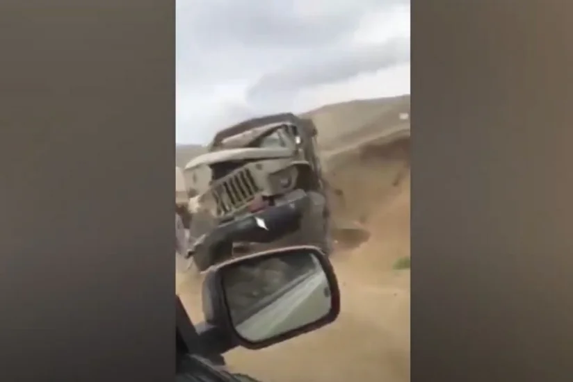 Footage from liberated areas