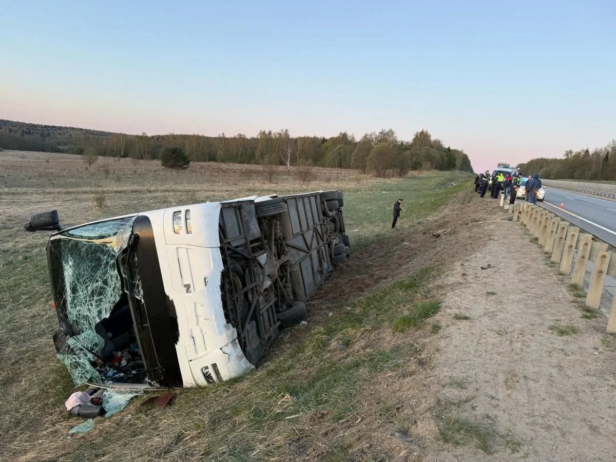 Во Владимирской области в ДТП с автобусом пострадали 35 человек