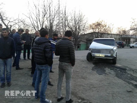Zaqatalada yol qəzası baş verib, xəsarət alan var - FOTO