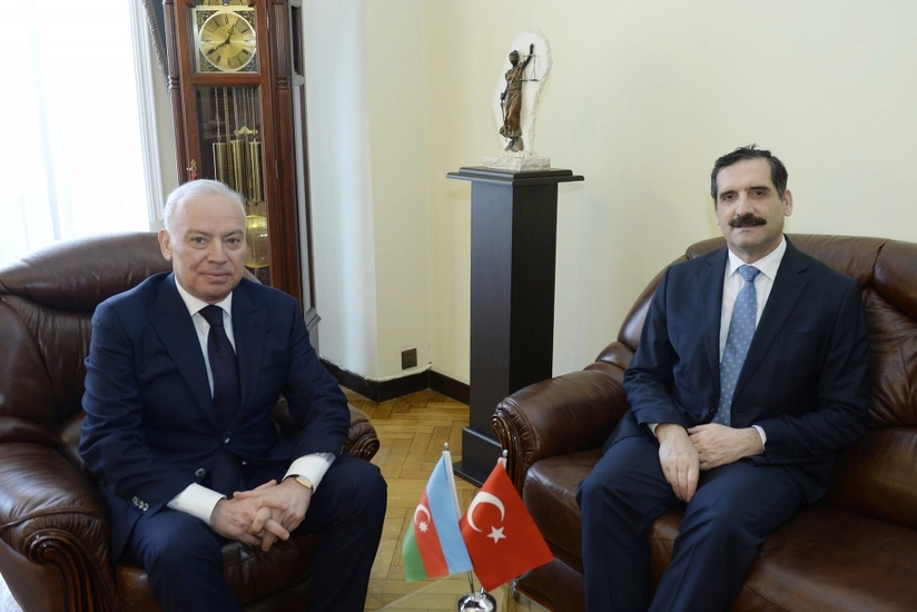 Konstitusiya Məhkəməsinin sədri Türkiyə səfiri ilə görüşüb