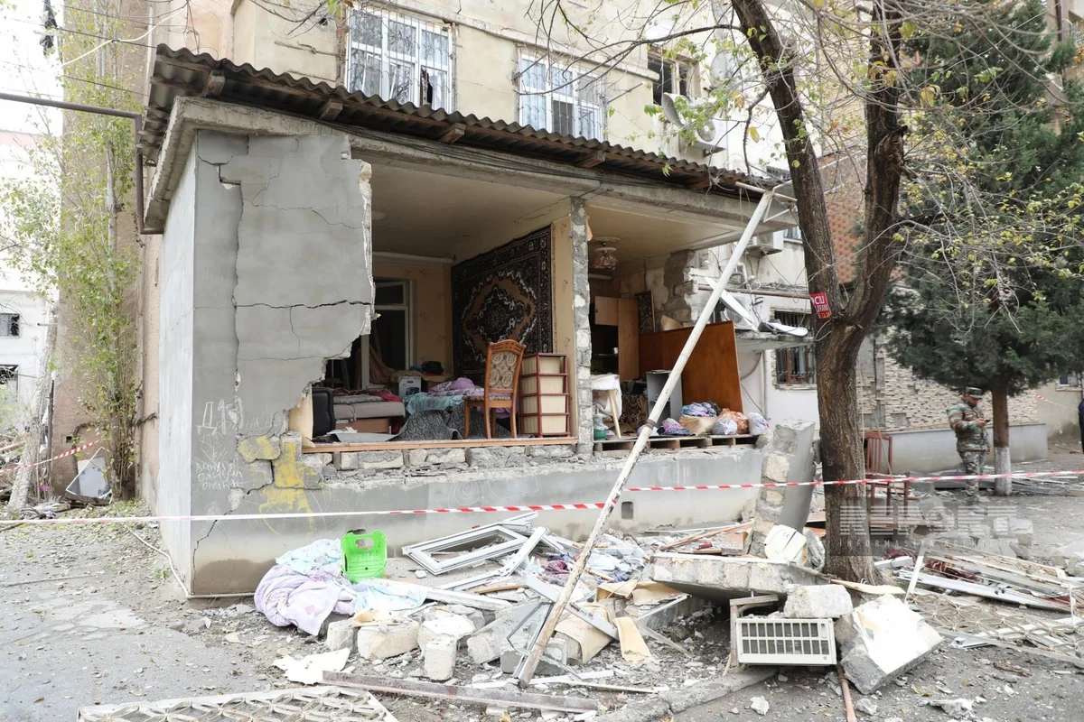Sumqayıtda ötən gün baş verən partlayış zamanı şok keçirən qadın ölüb