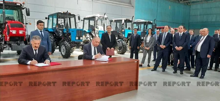 Azerbaijani and Belarusian enterprises sign documents in Ganja