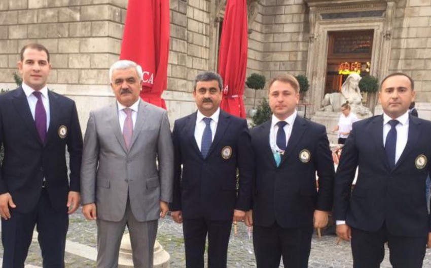 Azərbaycan nümayəndə heyəti dünya çempionatının püşkatma mərasimində iştirak edib