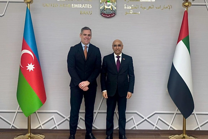 Посол ОАЭ встретился с главой миссии МОМ в Азербайджане