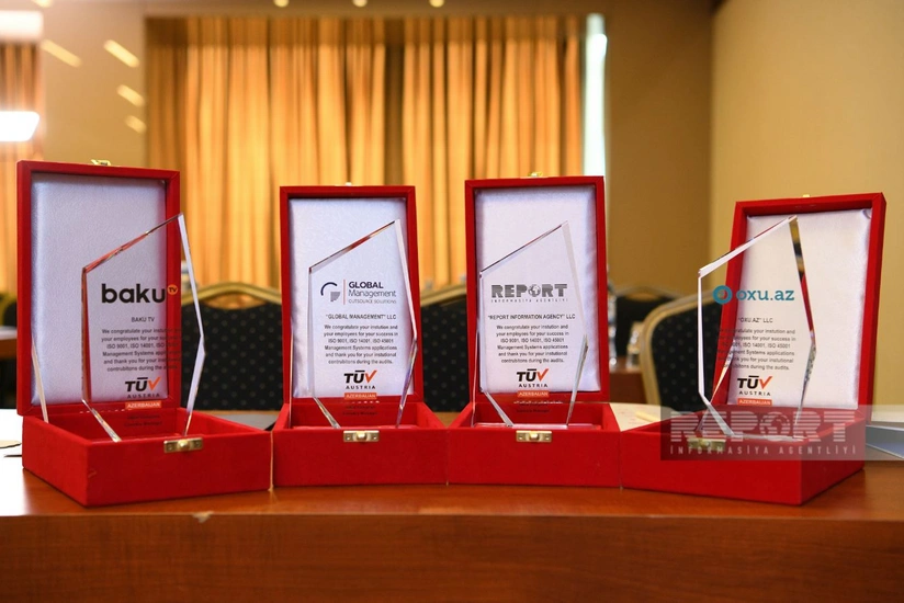 “Global Media Group” 3 ISO sertifikatı alıb