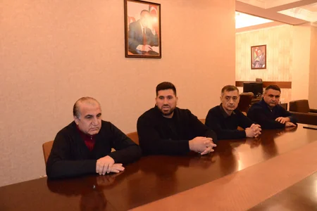 Azərbaycan Taekvondo Federasiyasında qalib parataekvondoçularla görüş olub