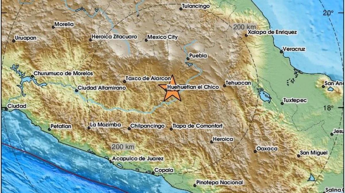 Meksikada 5,8 maqnitudalı zəlzələ olub