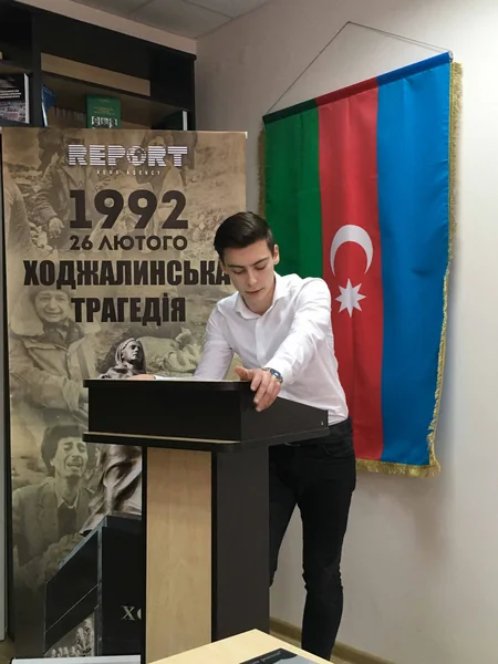 Kiyev Universitetində Xocalı faciəsinə həsr olunmuş tədbir keçirilib