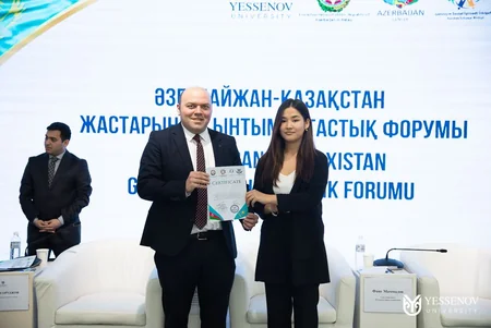 Aktauda Azərbaycan - Qazaxıstan gənclərinin həmrəylik forumu keçirilib
