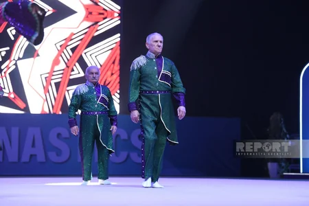Bakıda bədii gimnastika üzrə Dünya Kuboku, AGF Trophy beynəlxalq turnirinin açılış mərasimi keçirilib