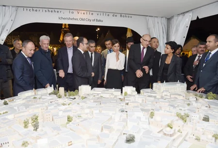 Parisdə “Azərbaycan şəhərciyi”nin rəsmi açılışı olub
