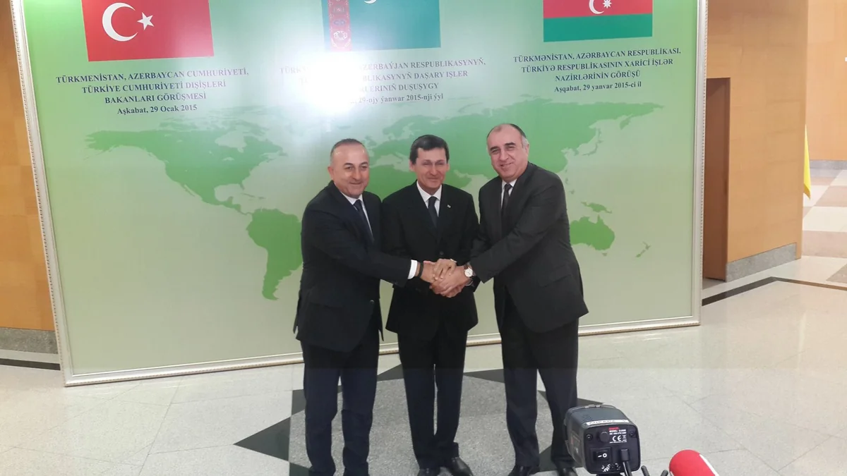 Trilateral meeting of foreign ministers of Azerbaijan, Turkey and Turkmenistan started in Ashgabat