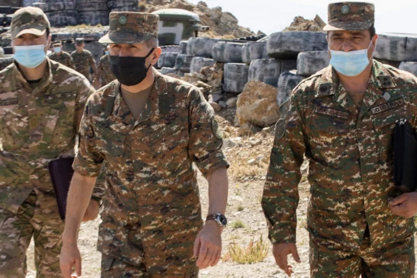 Ermənistan Silahlı Qüvvələrinin komandanlığı Onik Qasparyana dəstək bəyanatı yayıb