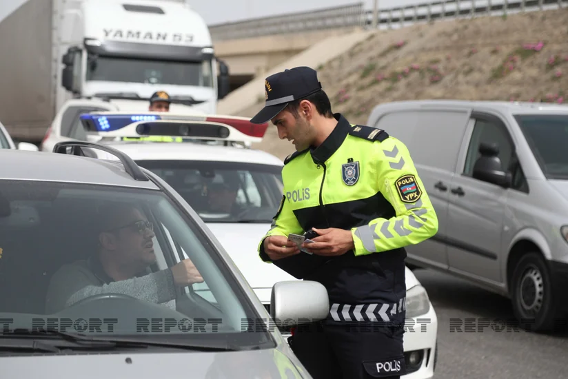 Bakıda avtomobillərin qeyri-qanuni parklanması ilə bağlı reyd keçirilib