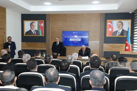 Pirallahı rayon prokurorluğunun yeni inzibati binasının açılışı olub