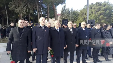 Sumqayıtda 20 Yanvar şəhidlərinin xatirəsi anılıb