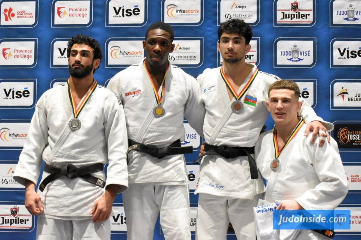 Azərbaycan cüdoçuları Belçikadakı beynəlxalq turnirin ilk günündə dörd medal qazanıblar