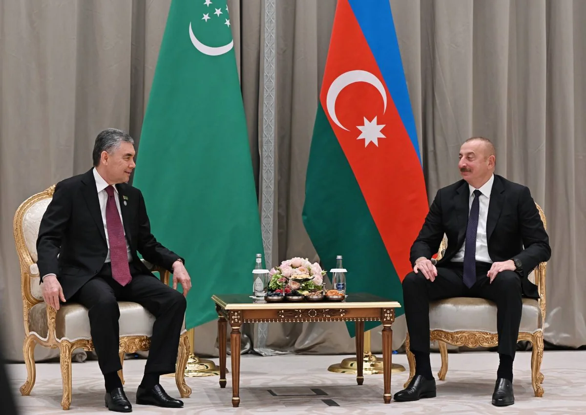Gurbanguly Berdimuhamedow congratulates President Ilham Aliyev on Novruz