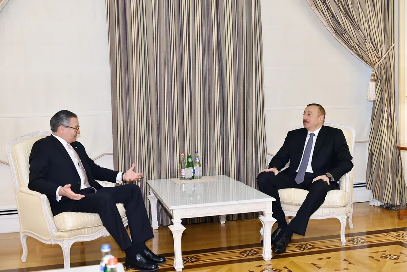 President Ilham Aliyev receives Costa Rican minister of foreign affairs and religion