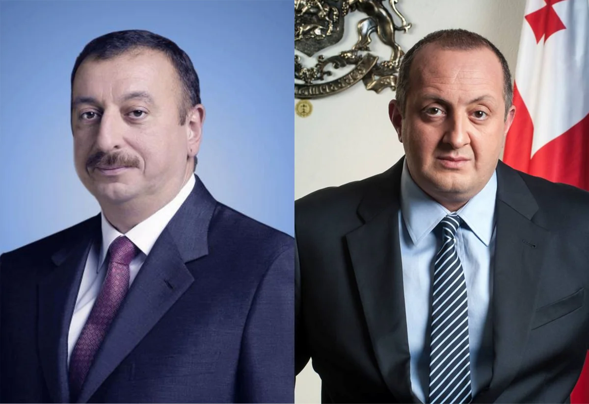 Azərbaycan və Gürcüstan prezidentləri Marneulidə soyuducu anbar kompleksi ilə tanış olublar