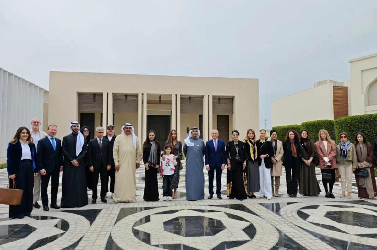 Leyla Aliyeva and Arzu Aliyeva visit RAK Arts Foundation in Bahrain
