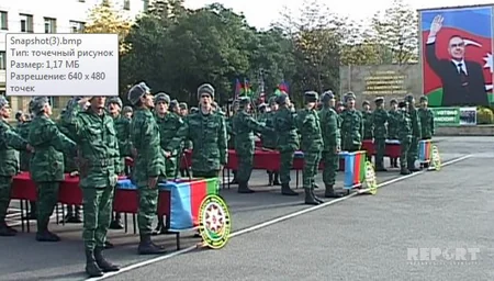 ​Cəlilabadda gənc sərhədçilərin andiçmə mərasimi keçirilib