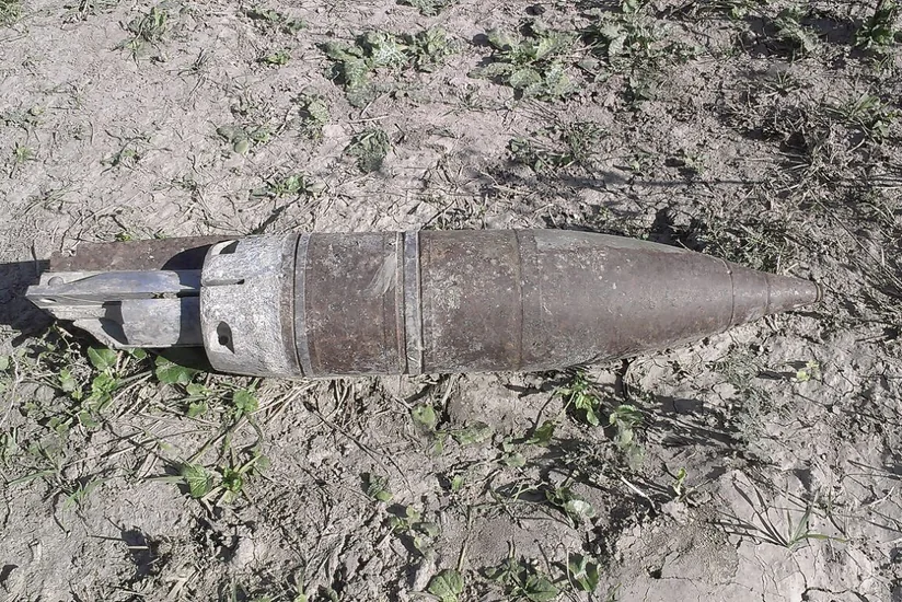 Füzulidə partlamamış tank mərmisi aşkar edilib