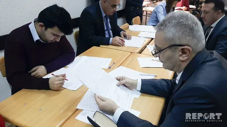 Media nümayəndələri ADU-da payız imtahan sessiyasının gedişini izləyiblər