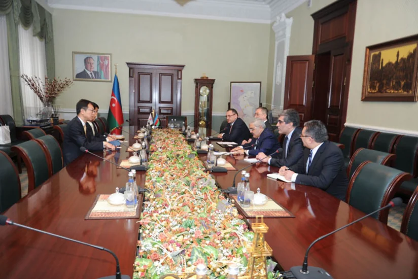 ​SOCAR prezidenti Samsung Engineeringin baş icraçı vitse-prezidenti ilə görüşüb