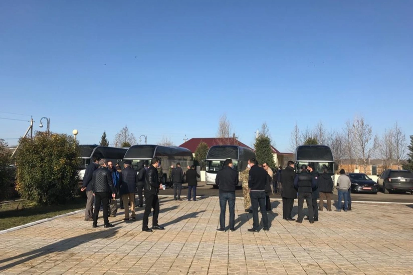 Xarici diplomatlar Füzuli Beynəlxalq Hava Limanının tikintisinin gedişi ilə tanış olublar