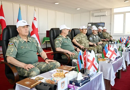 Distinguished Visitors Day held within Caucasian Eagle - 2024 exercises