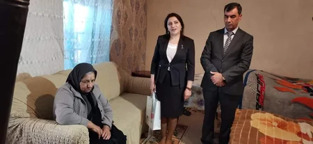 Naxçıvanda məhdud fiziki imkanlı qadınlarla bayram görüşləri keçirilib