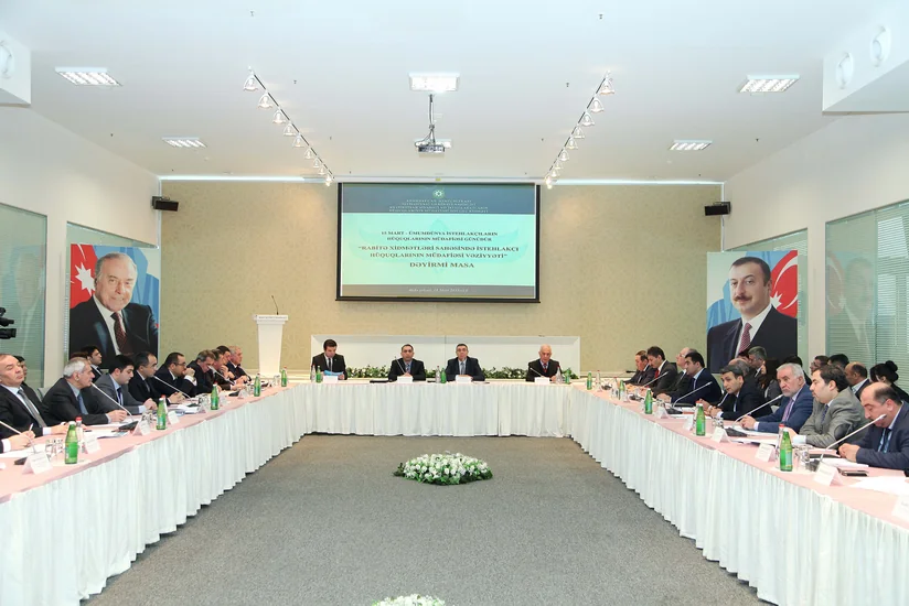​“Rabitə xidmətləri sahəsində istehlakçı hüquqlarının müdafiəsi vəziyyəti” mövzusunda dəyirmi masa keçirilib