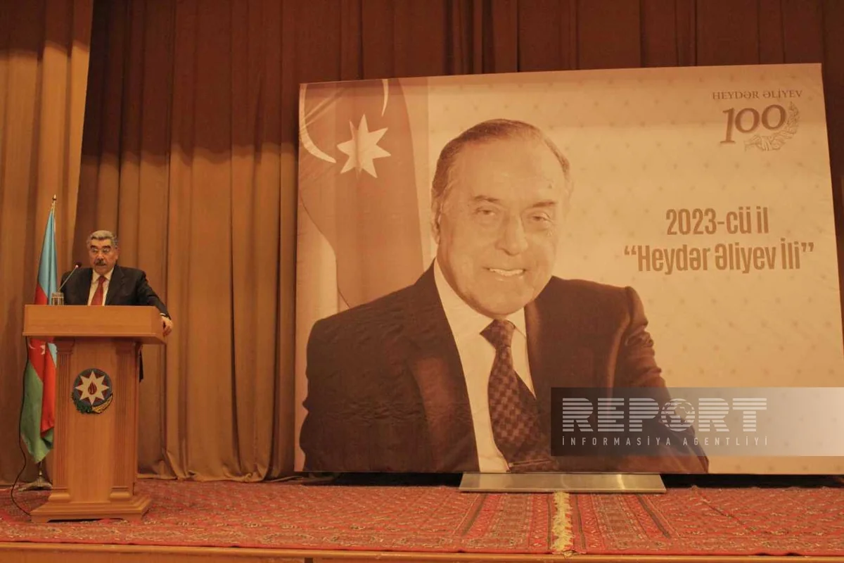 Hacıqabulda Heydər Əliyevin 100 illik yubileyi qeyd olunub