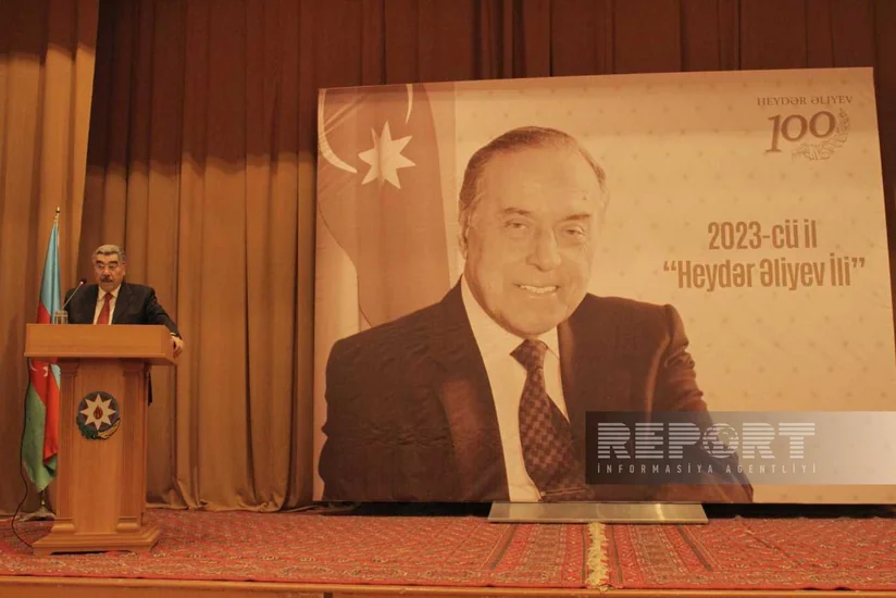 Hacıqabulda Heydər Əliyevin 100 illik yubileyi qeyd olunub