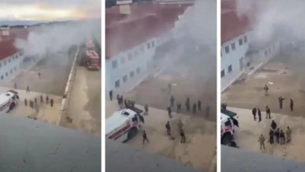 Türkiyə Ədliyyə Nazirliyi Hatay həbsxanasındakı qarşıdurmaya münasibət bildirib
