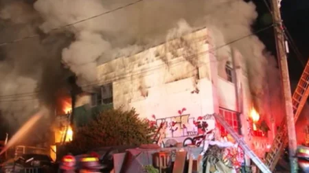 ABŞ-da gecə klubunda yanğın baş verib: 9 ölü, 25 itkin - VİDEO - FOTO