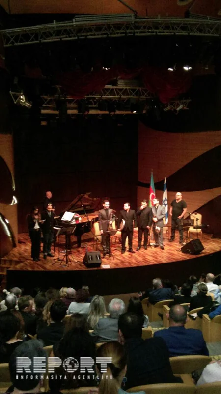 Beynəlxalq Muğam Mərkəzində Azərbaycan və İsrail musiqiçilərinin iştirakı ilə konsert keçirilib - FOTO