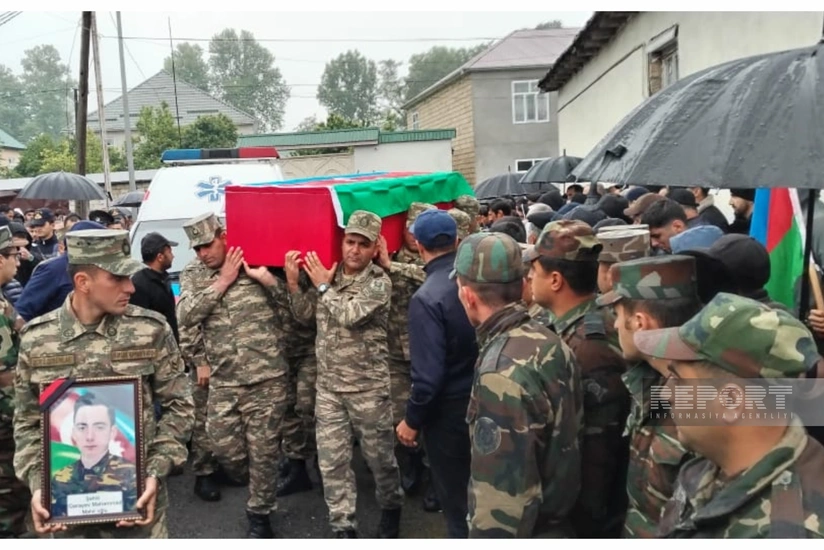 Şəhid Məhəmməd Qarayev Qəbələdə dəfn edilib - YENİLƏNİB