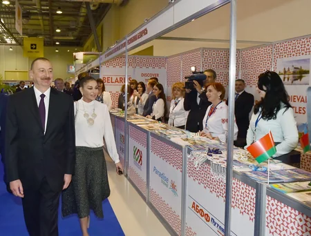 Prezident İlham Əliyev “AITF-2017” XVI Azərbaycan Beynəlxalq turizm və səyahətlər sərgisi ilə tanış olub - YENİLƏNİB