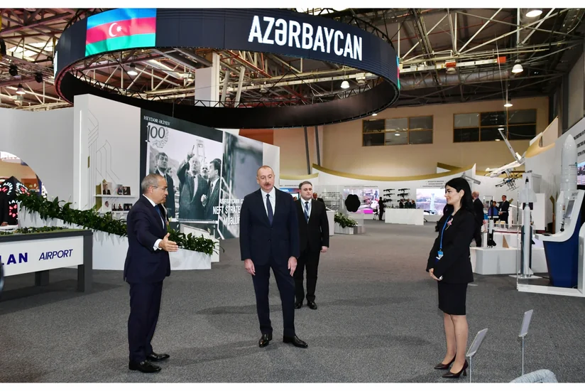 Prezident İlham Əliyev SPECA ölkələrinin sərgisinin açılışında iştirak edib - YENİLƏNİB