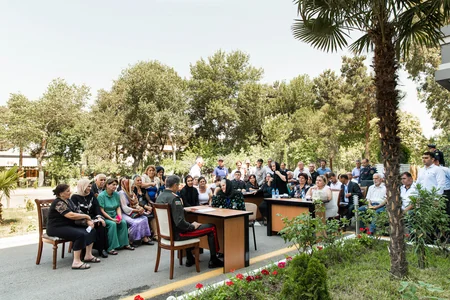Vilayət Eyvazov Şirvanda vətəndaşları qəbul edib