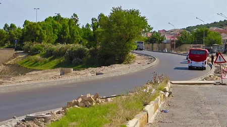 Bakıda avtomobillərin normal hərəkəti üçün yeni dairə inşa olunub