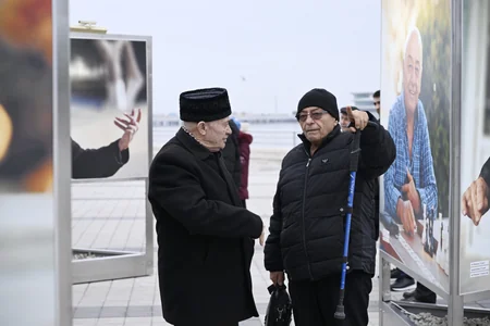 Dənizkənarı Milli Parkda “Zamanın səsini dinlə” fotosərgisinin açılışı olub