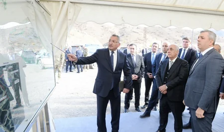 Baş nazir və Prezident Administrasiyasının rəhbəri Şərqi Zəngəzura səfər edib