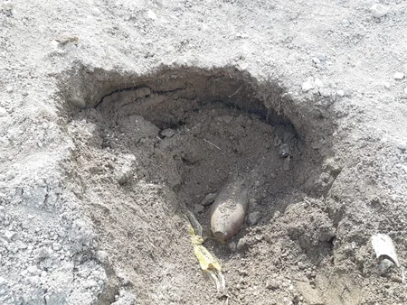 Göygöldə 3 ədəd partlamamış hərbi sursat tapılıb