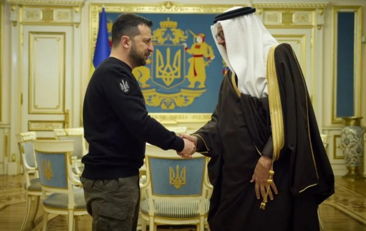 Зеленский встретился с главой МИД Бахрейна