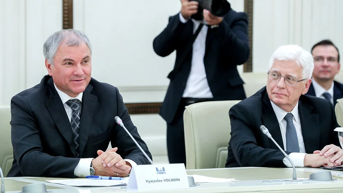 Russia State Duma speaker invites Azerbaijani Parliament chairman to visit Russia before year-end