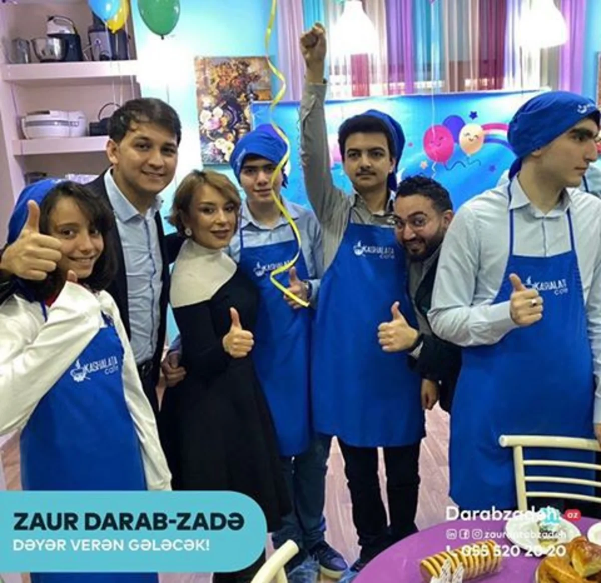 Deputatlığa namizəd Zaur Darabzadə autizmli uşaqlarla görüşüb