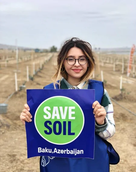 Sadhguru's Save Soil movement in Azerbaijan